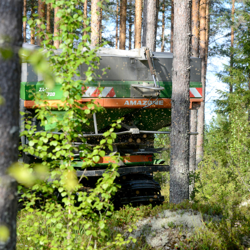 Kasvatuslannoituksella lisää tukkia ja lyhyempi kiertoaika