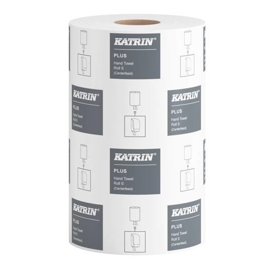 Katrin Plus Centerfeed Handtuch-Mehrzweckrolle S 100 m 1-lagig