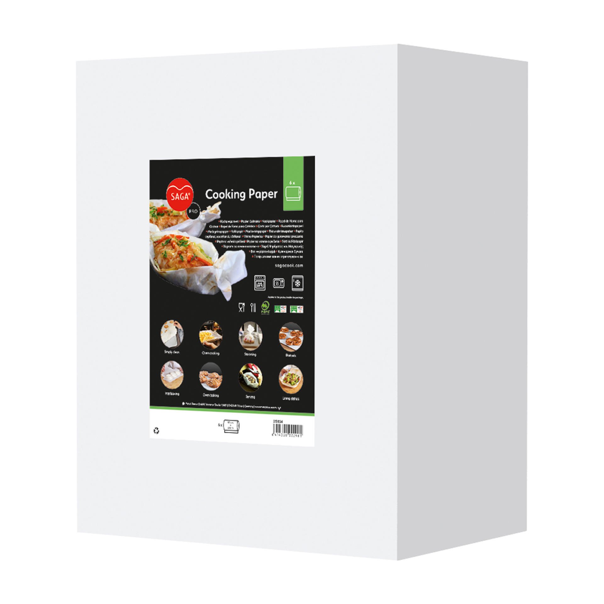 SAGA Cooking paper catering reels-1