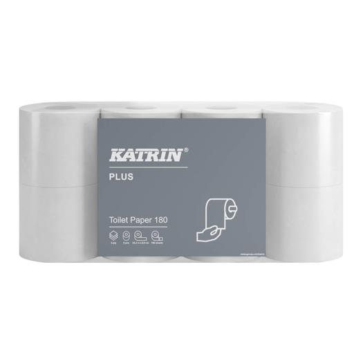 Katrin Plus Toilet Paper Roll 180 Sheets 3-Ply