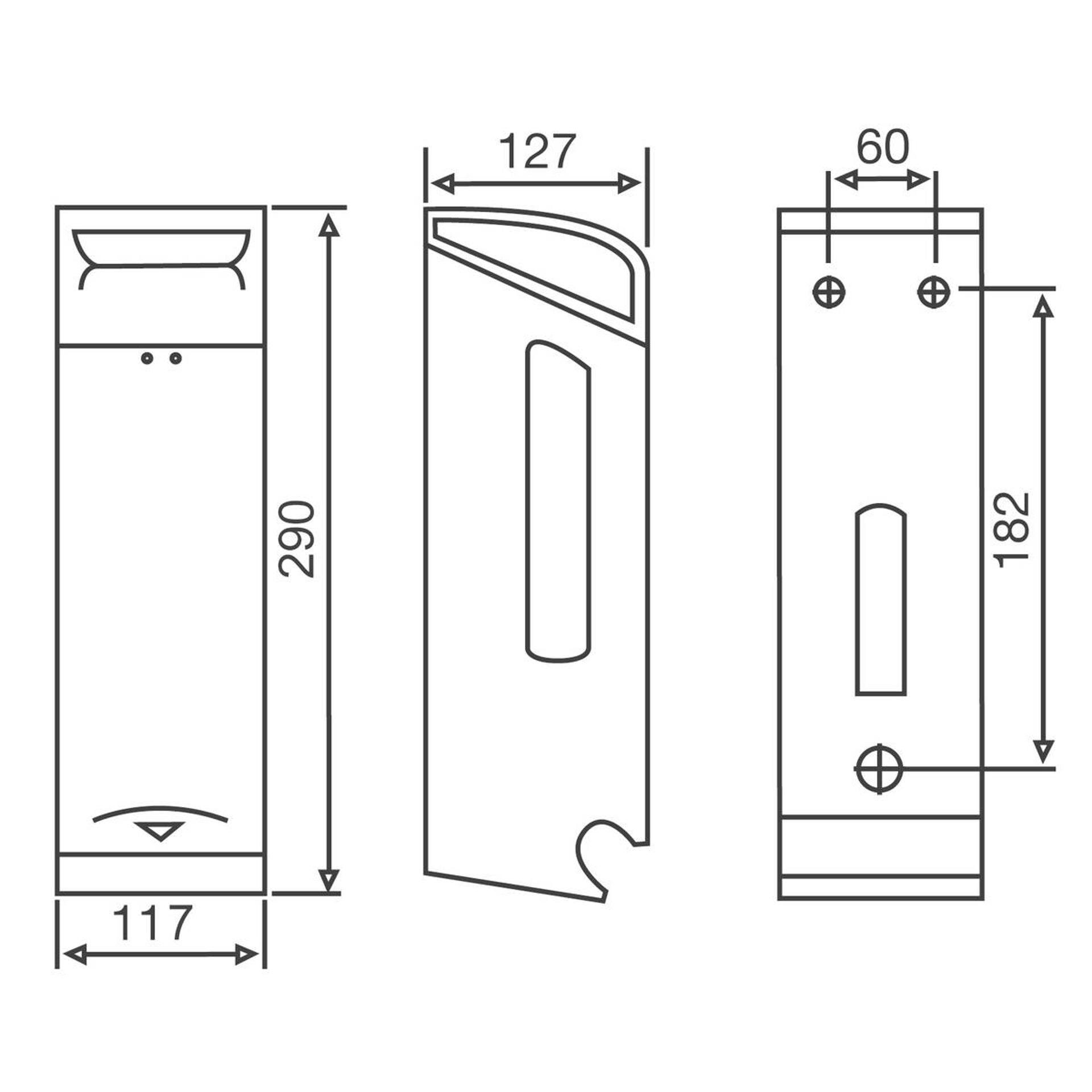 989706-Katrin Toilettenpapierspender für 2 Rollen, Edelstahl-2