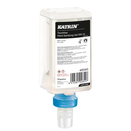 Katrin Hand Sanitizer Gel Touchfree 500 ml