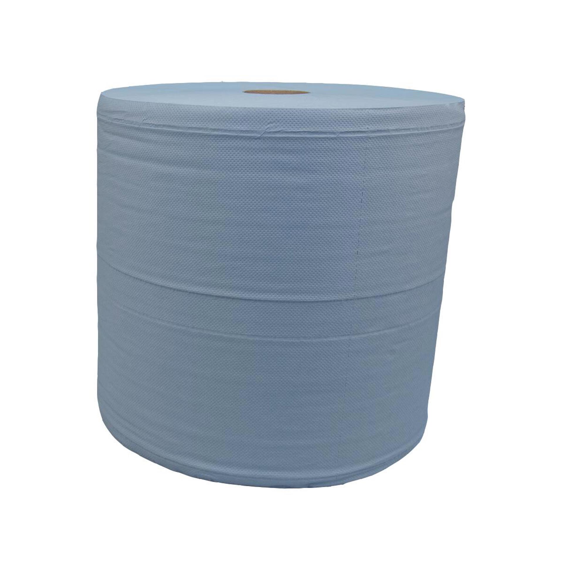 445569-Katrin Industrial Wipes Roll Extra Large 360 Metres 1-Ply, Blue-2