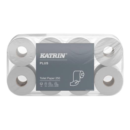 Katrin Plus Toilet Paper Roll 250 sheets 3-Ply