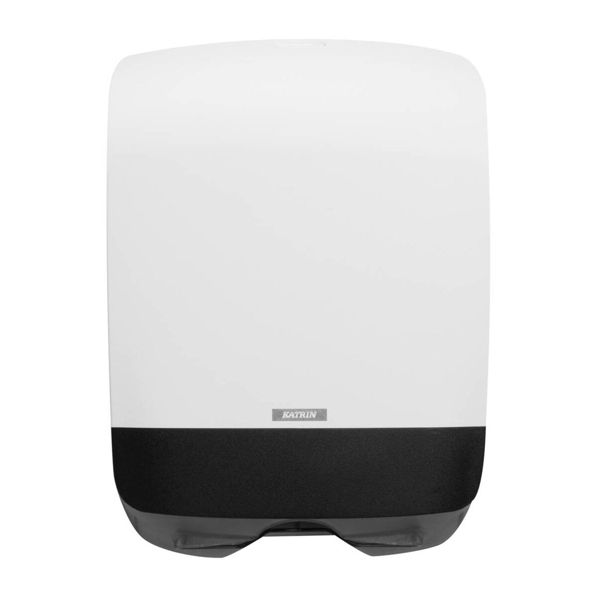 90182-KATRIN zásobník na skladané papierové utierky Mini – biely -3