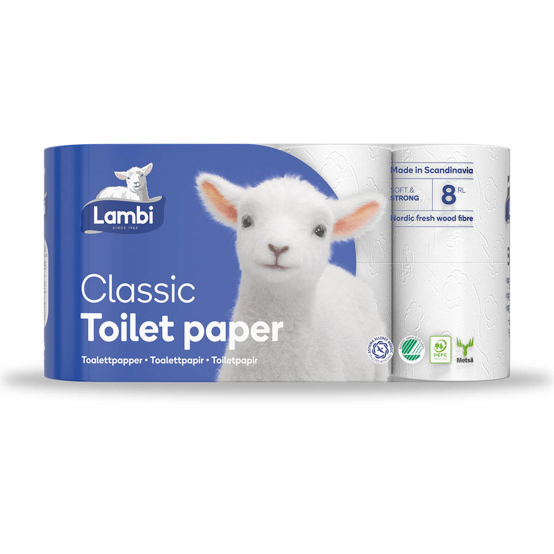 Lambi Classic toalettpapper