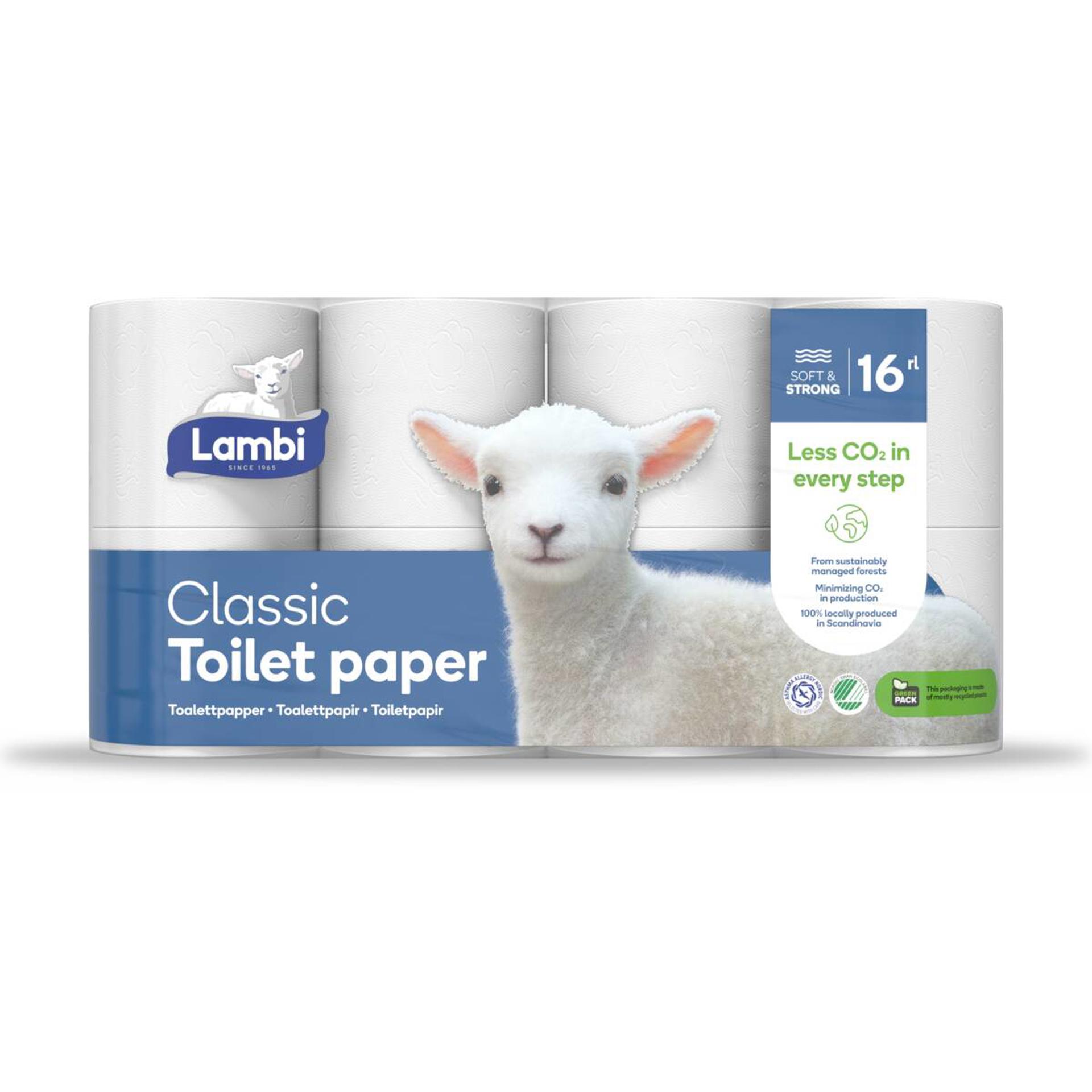 Lambi Classic Toiletpapir -1