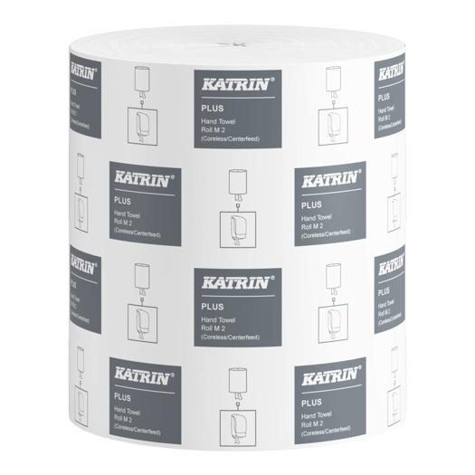 Katrin Plus Centrefeed Roll Medium Coreless 478 Sheets 2-Ply