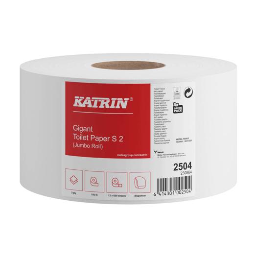 Katrin Jumbo Toilet Paper Roll Small 150 Sheets 2-Ply