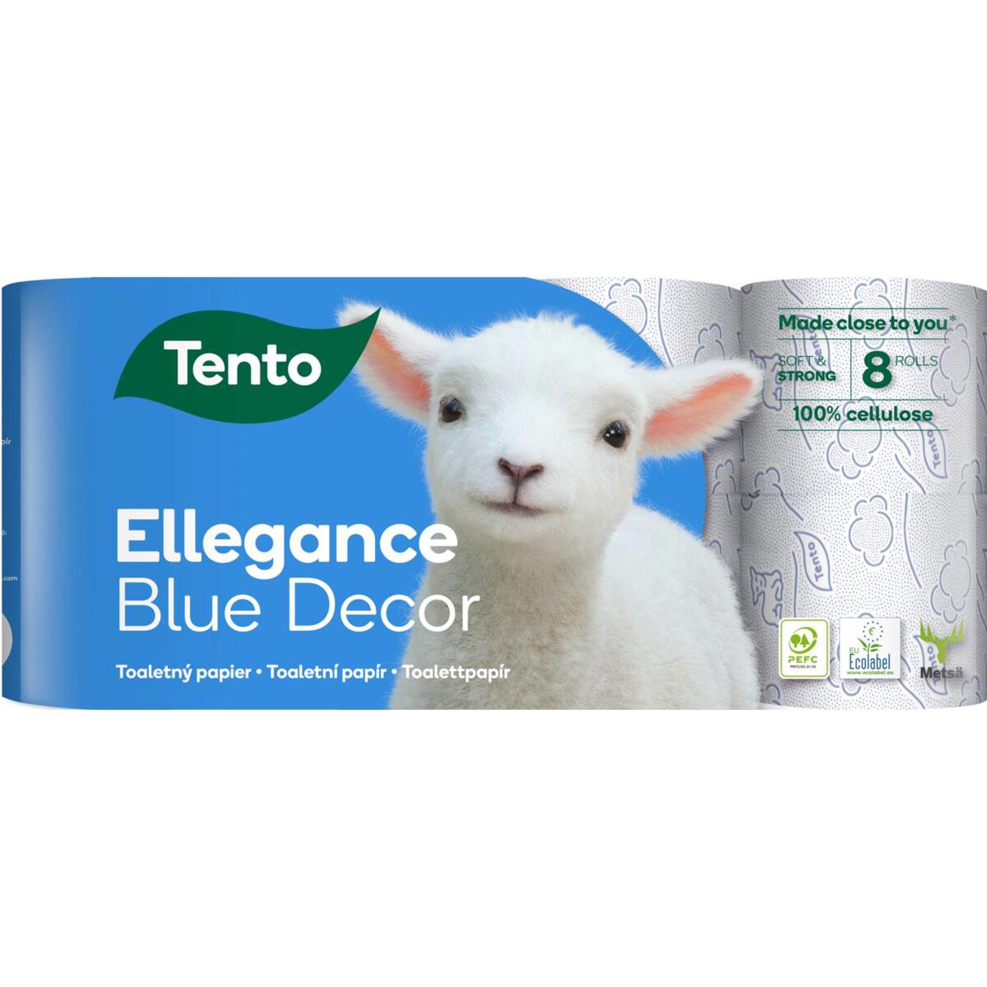 Tento Ellegance Blue Decor-1