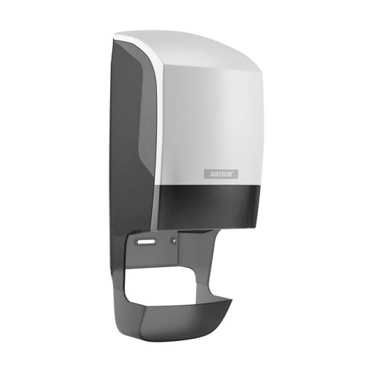 Katrin System Toilettenpapierspender mit Hülsenfänger, Weiß
