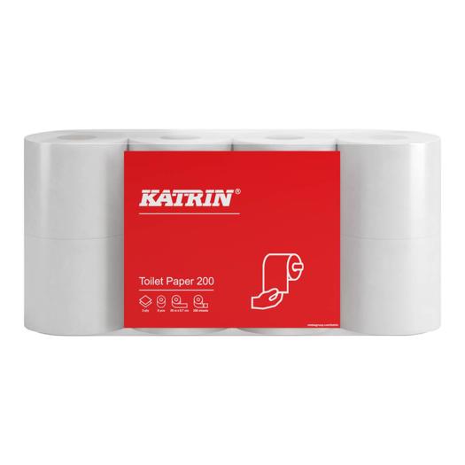 Katrin Toilettenpapier 200 Blatt 2-lagig