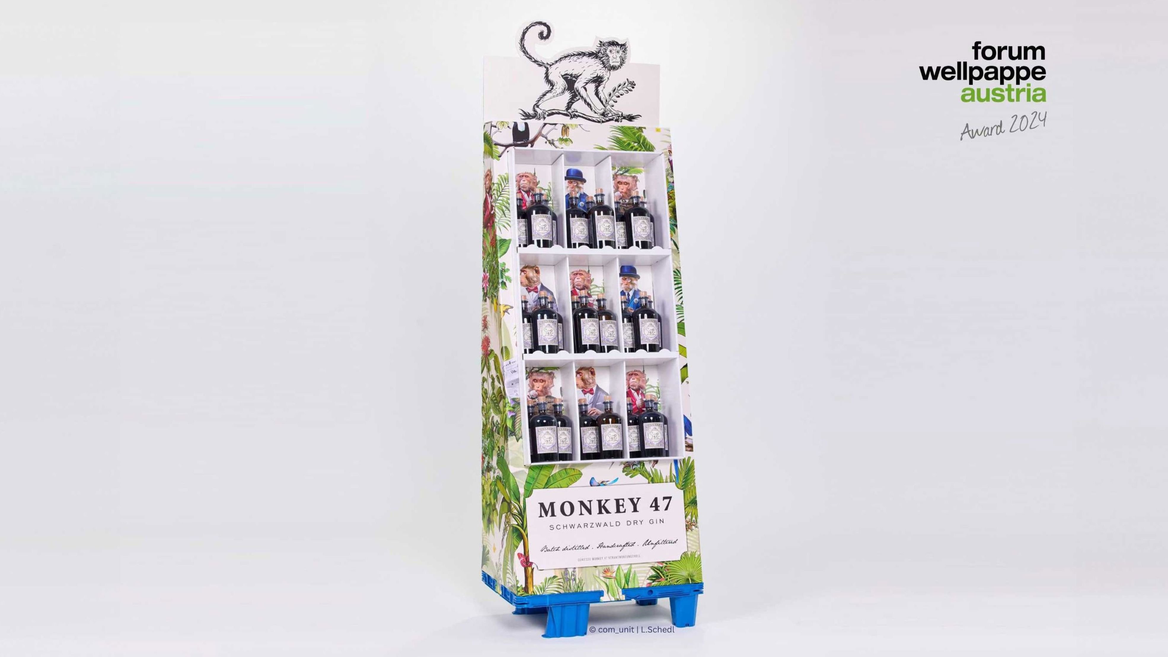 Packaging with a wow effect: Monkey 47 focuses on innovation and aesthetics