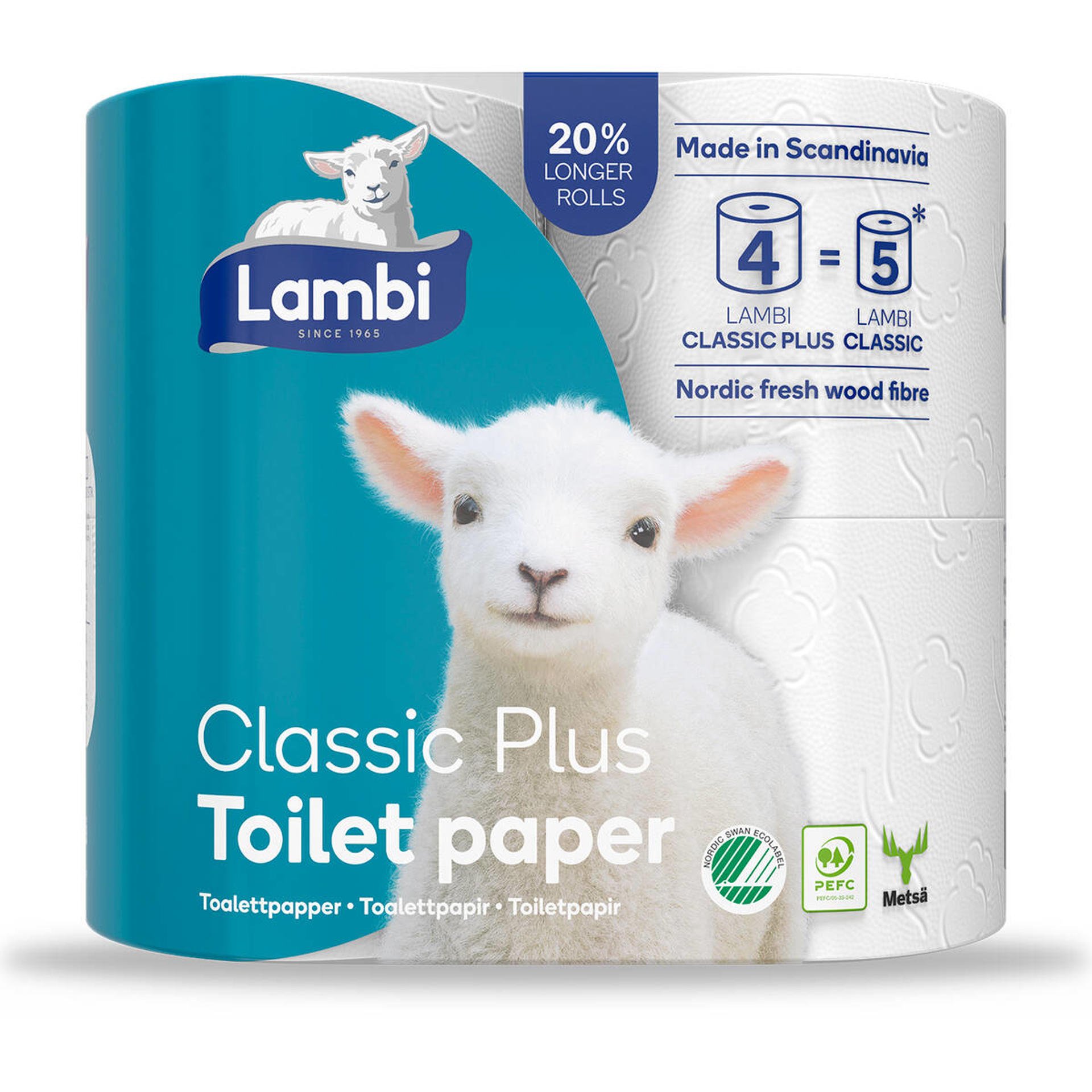 Lambi Classic Plus toalettpapper