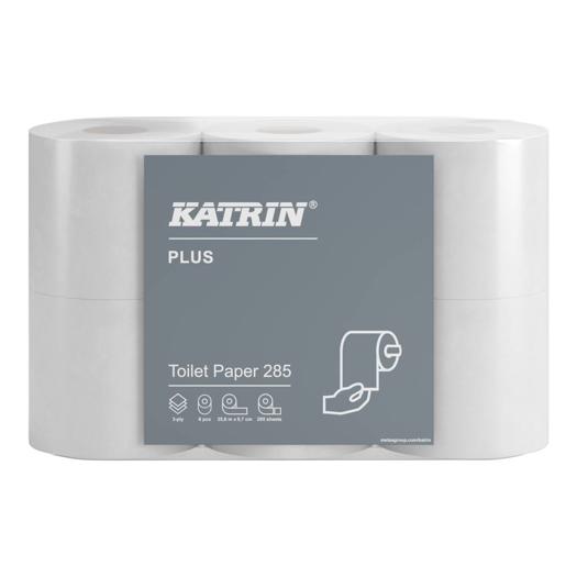 Katrin Plus Toilet Paper Roll 285 Sheets 3-Ply
