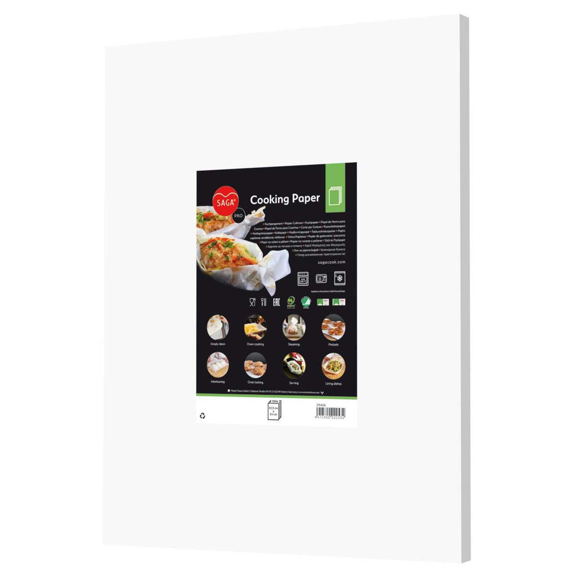 SAGA Feuilles de papier culinaire-1