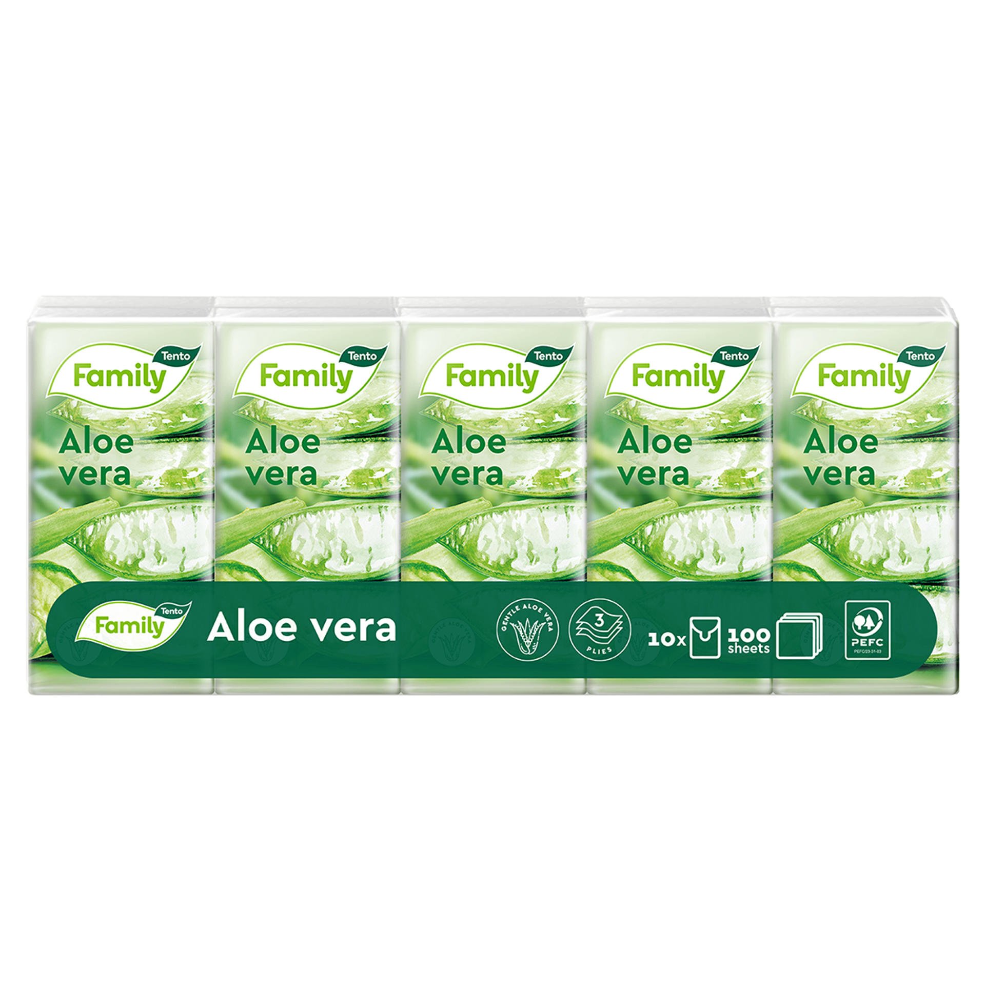 Tento Family Sensitive Aloe Vera