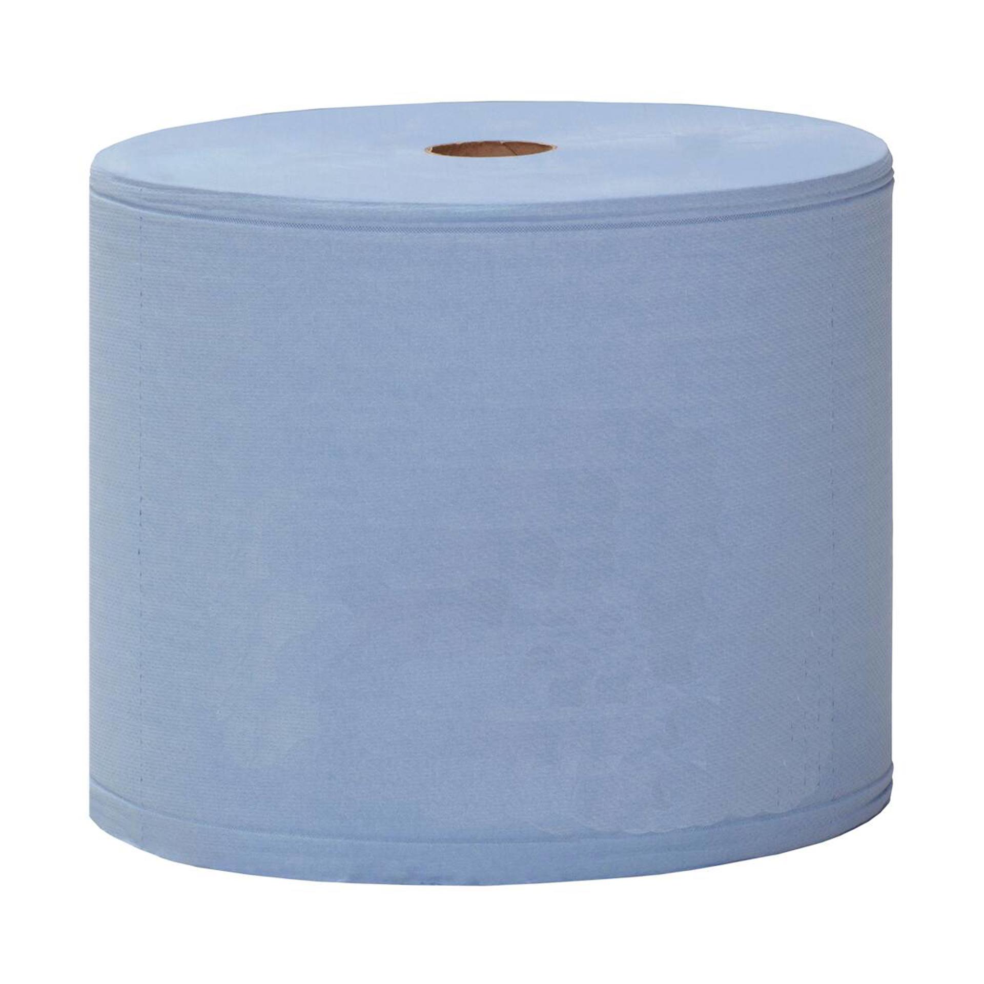 447226-Katrin Plus Industrial Wipes Roll Large 930 Sheets 2-Ply, Blue-2