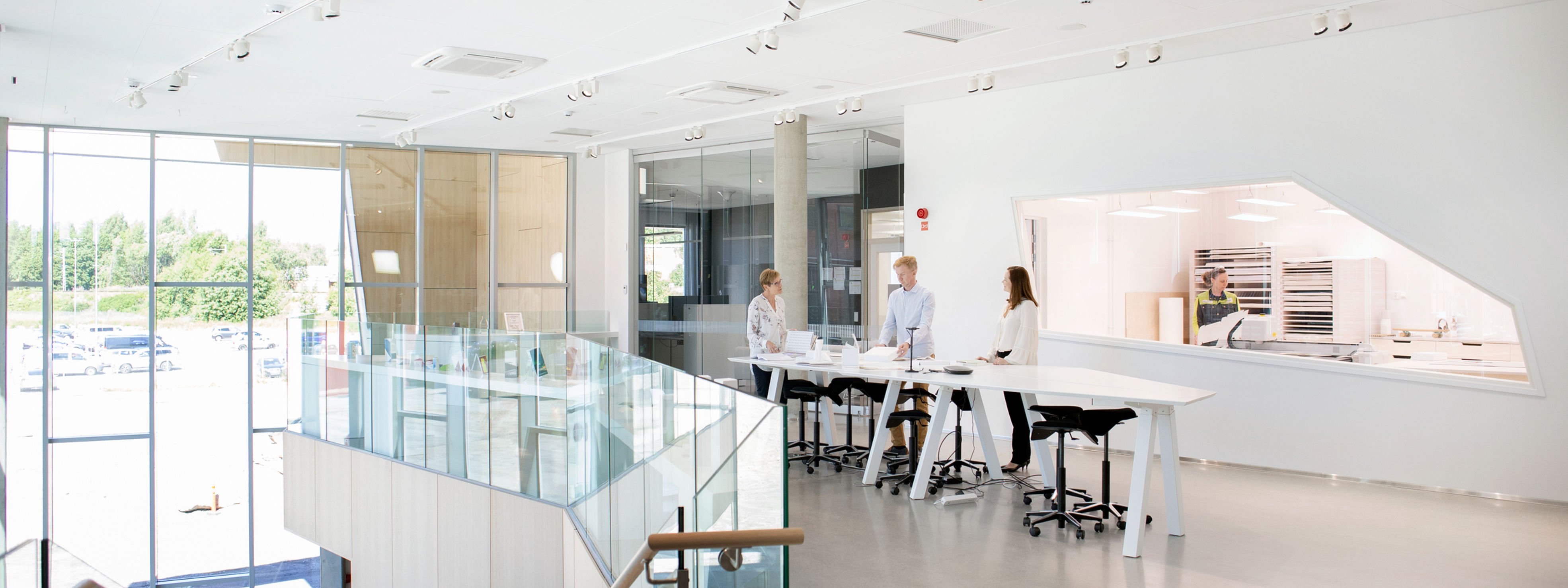 Metsä Board's Excellence Centre at Äänekoski, Finland