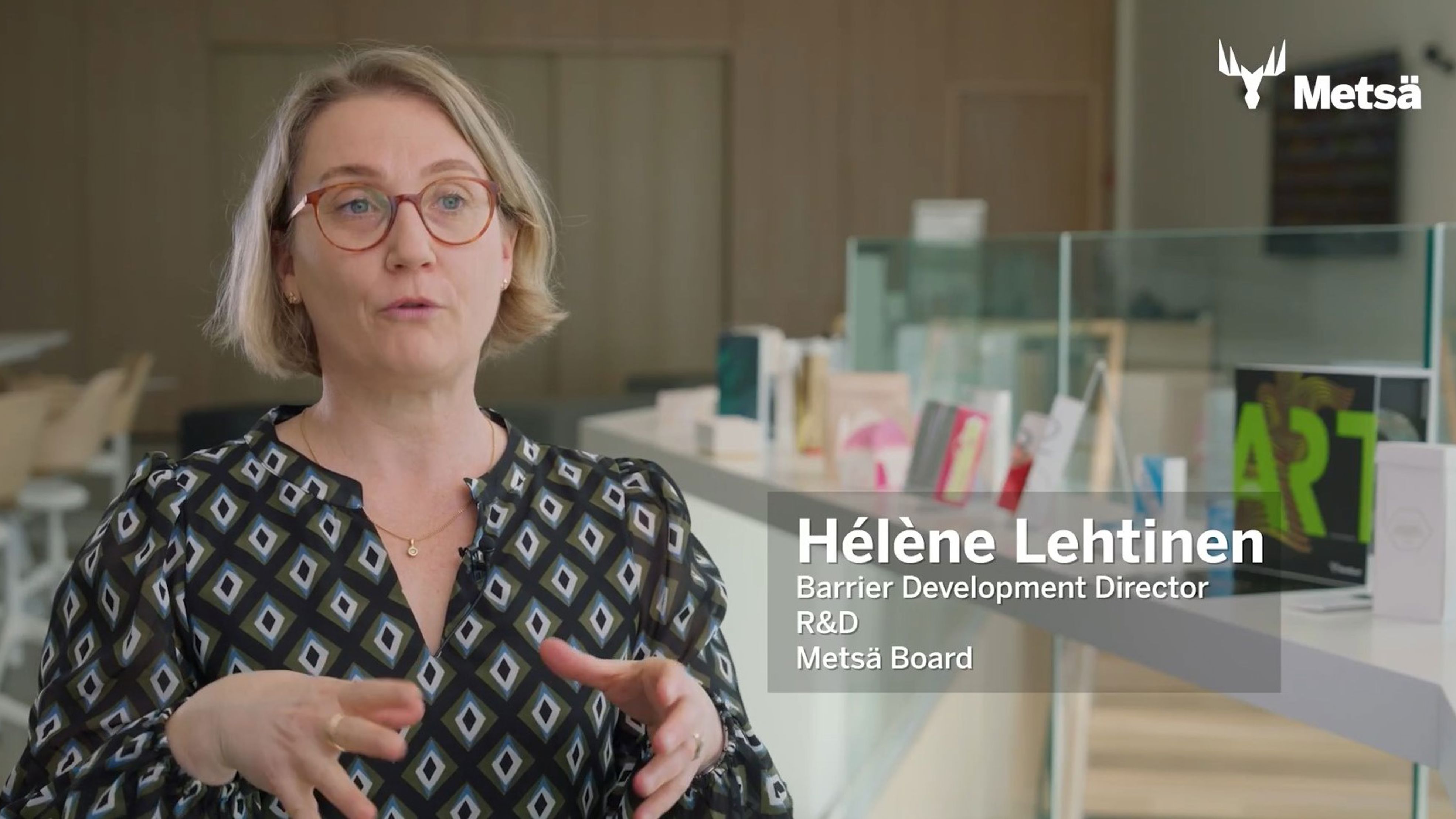 Héléne Lehtinen, Barrier Development Director