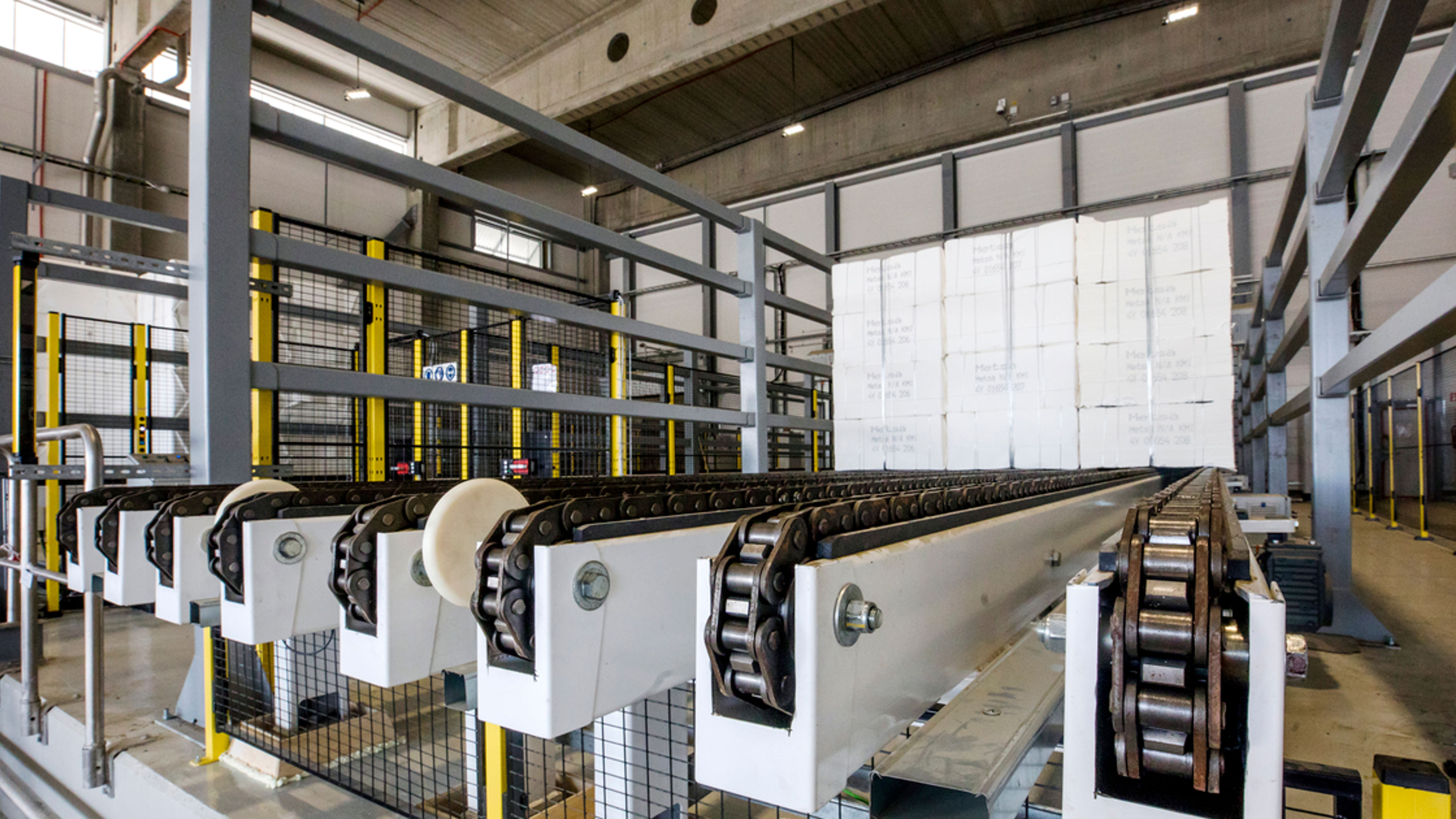 Automatic loading in Kemi bioproduct mill