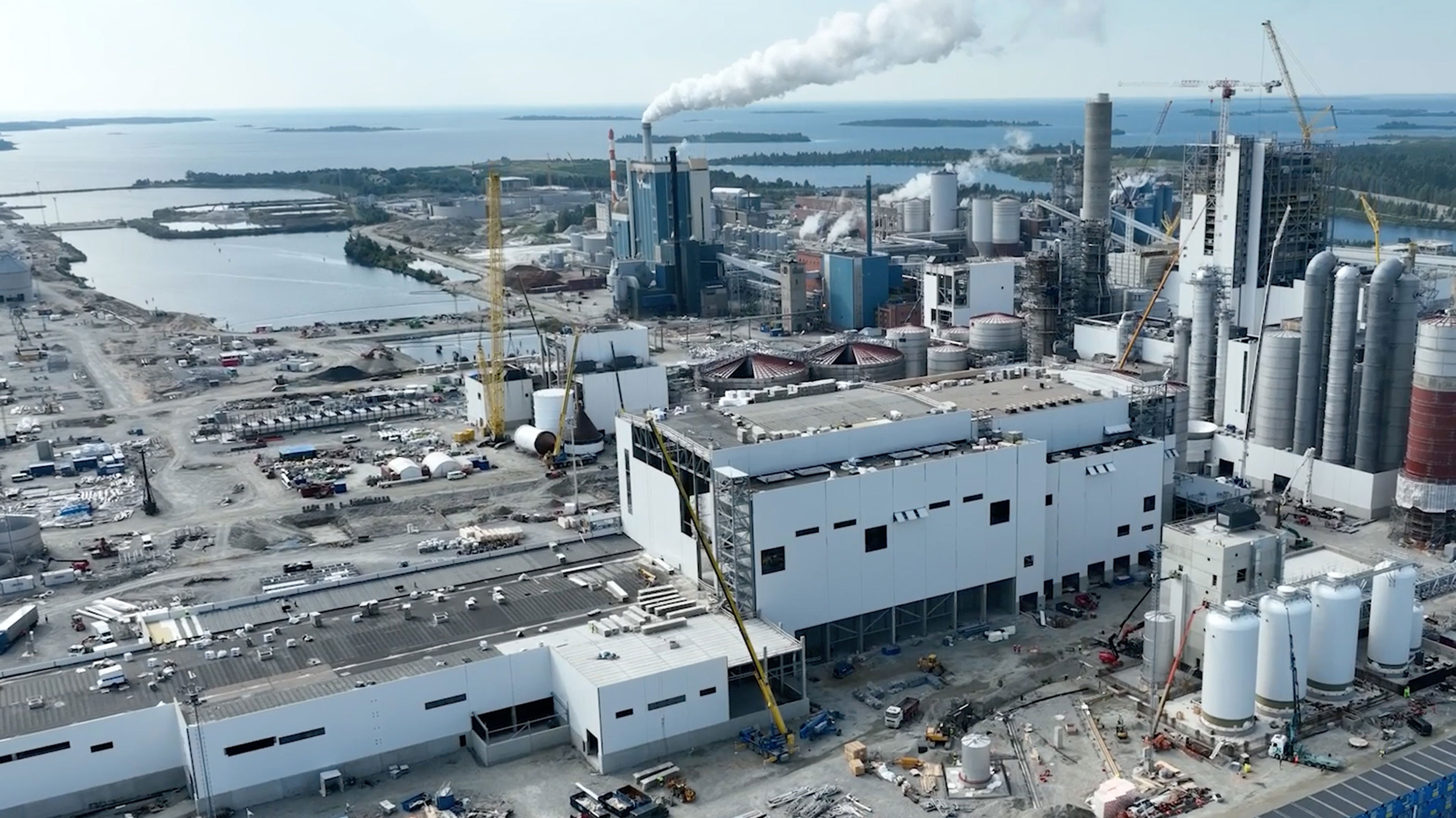 Kemi bioproduct mill construction site