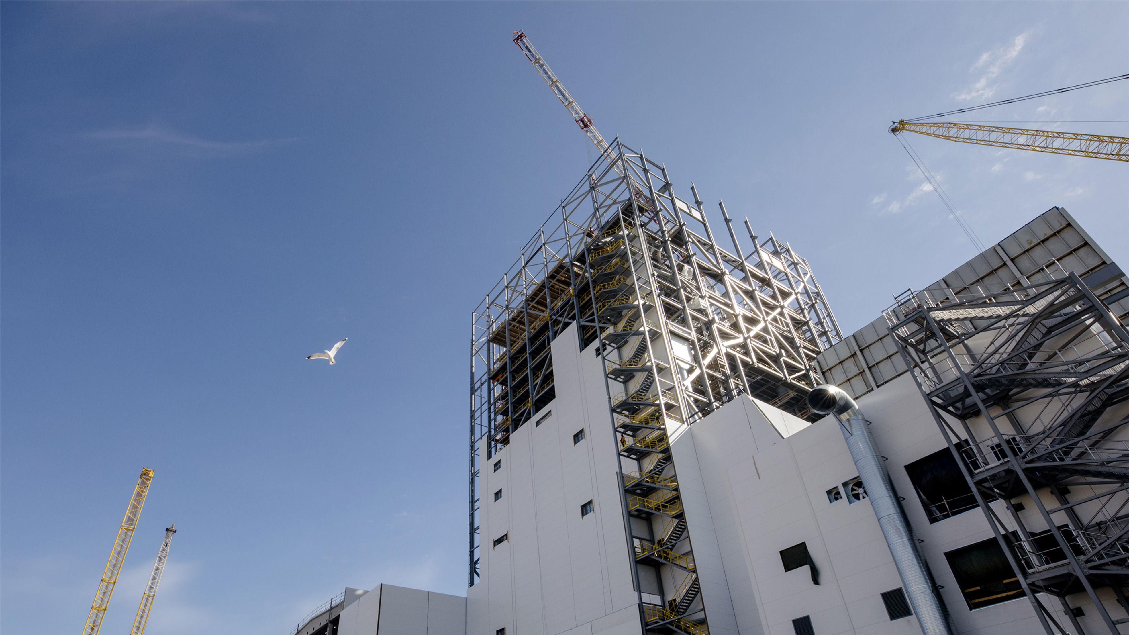 Kemi bioproduct mill's construction site