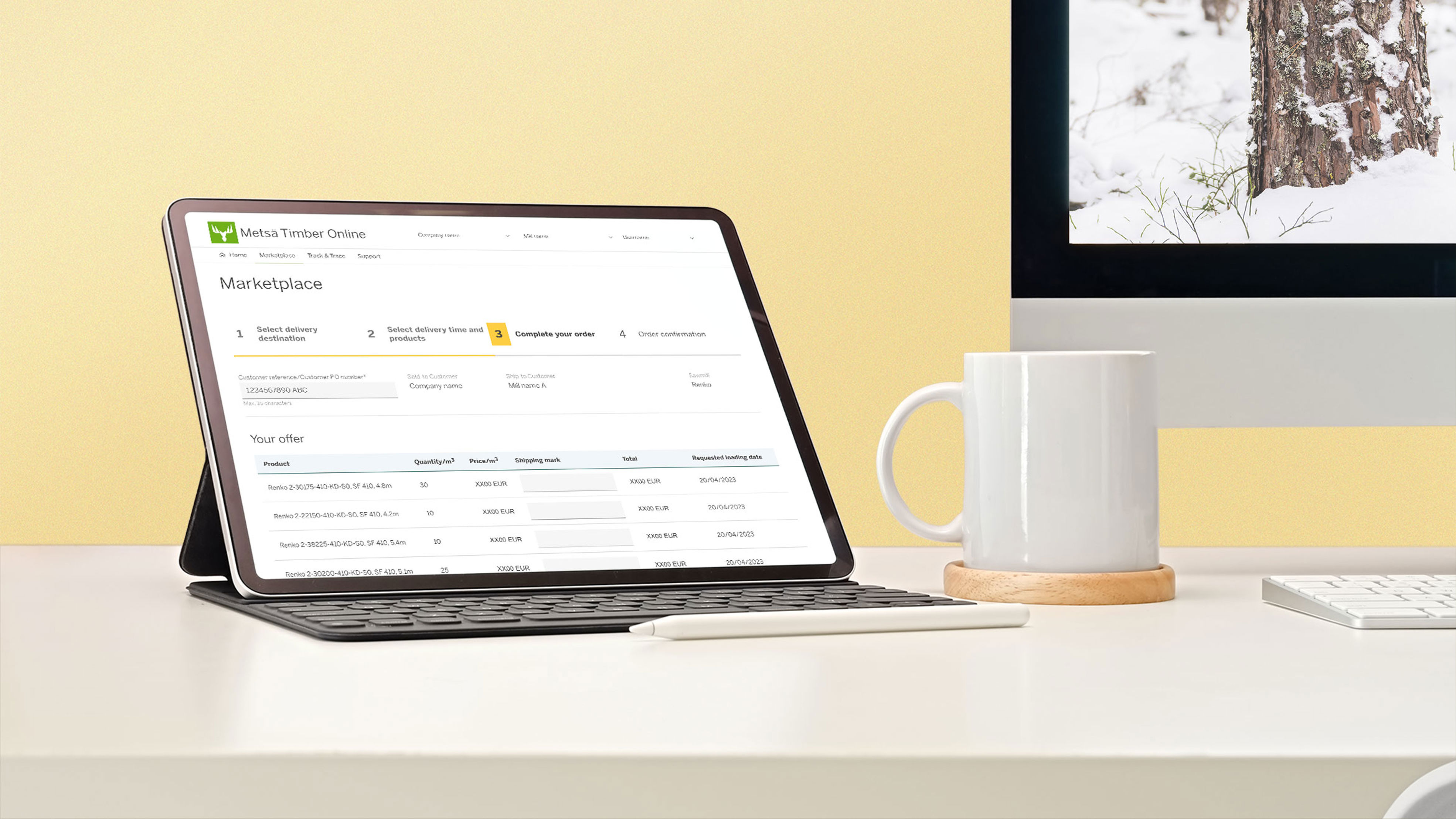 Timber Online Marketplace