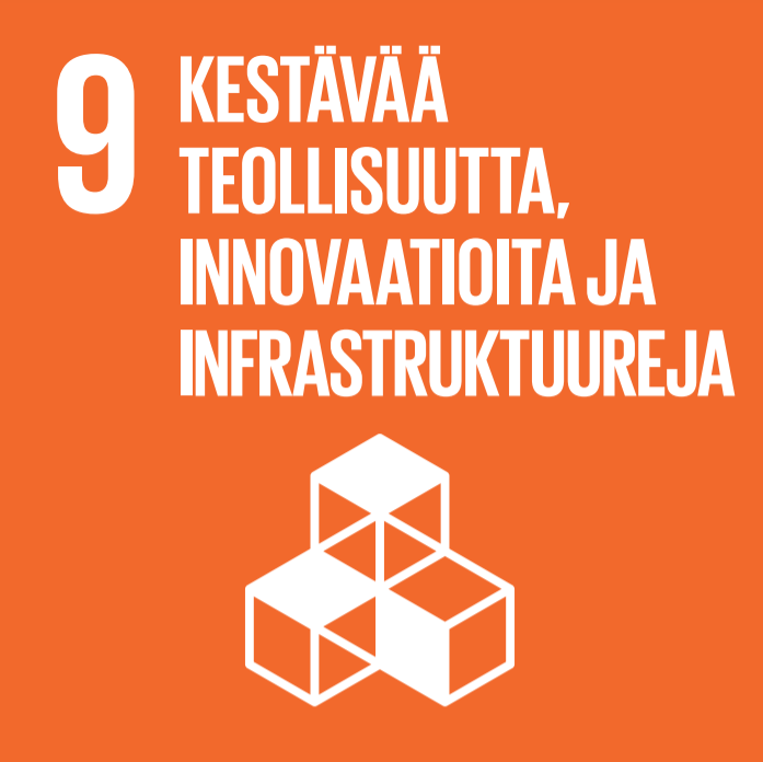 Kestävää teollisuutta, innovaatioita ja infrastruktuureja