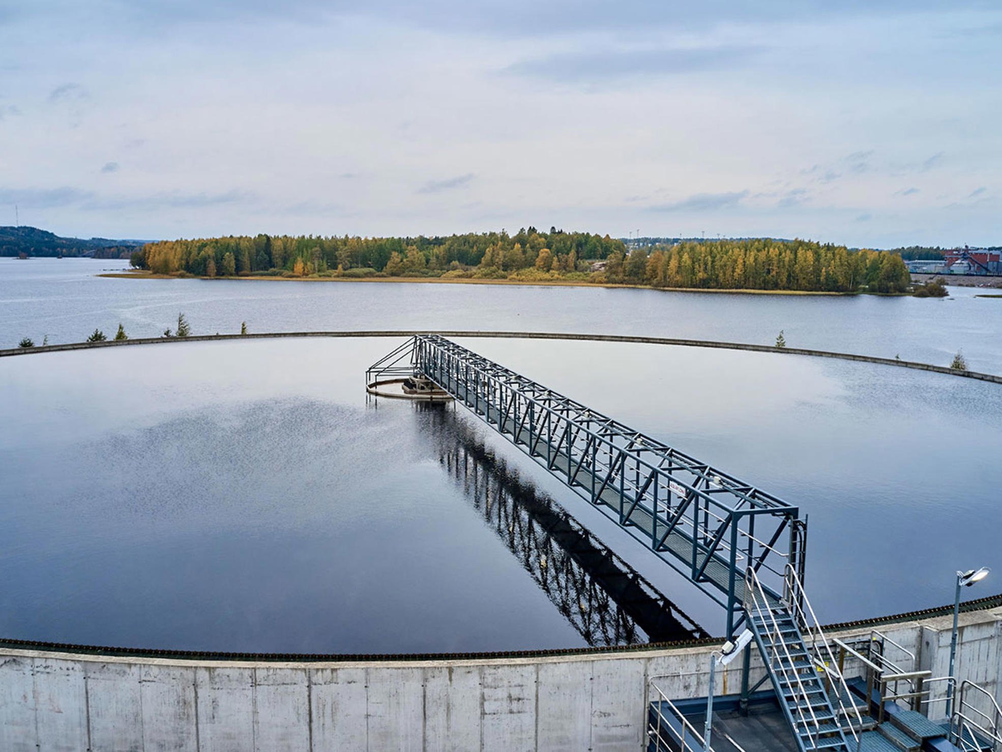 Jätevedenkäsittelyallas Äänekoskella