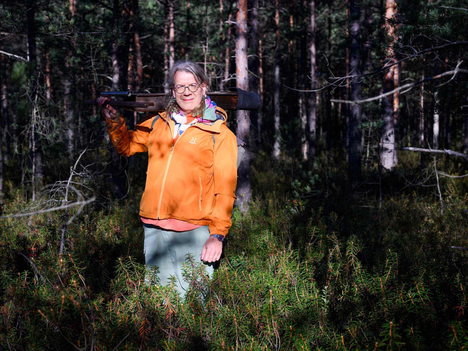 Professor i skoglig torvmarksvetenskap Annamari Laurén