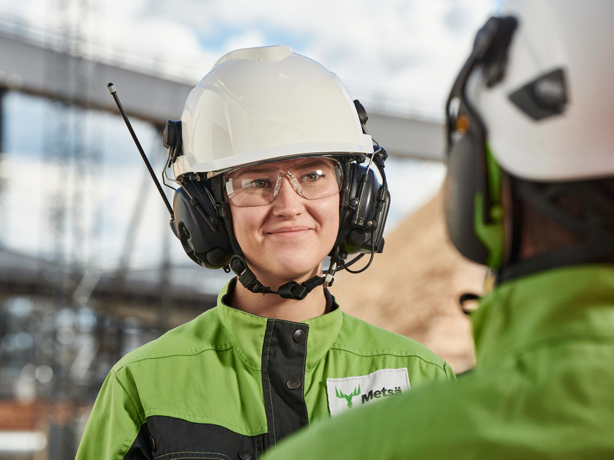 Safety gear at Metsä Group's mills. 