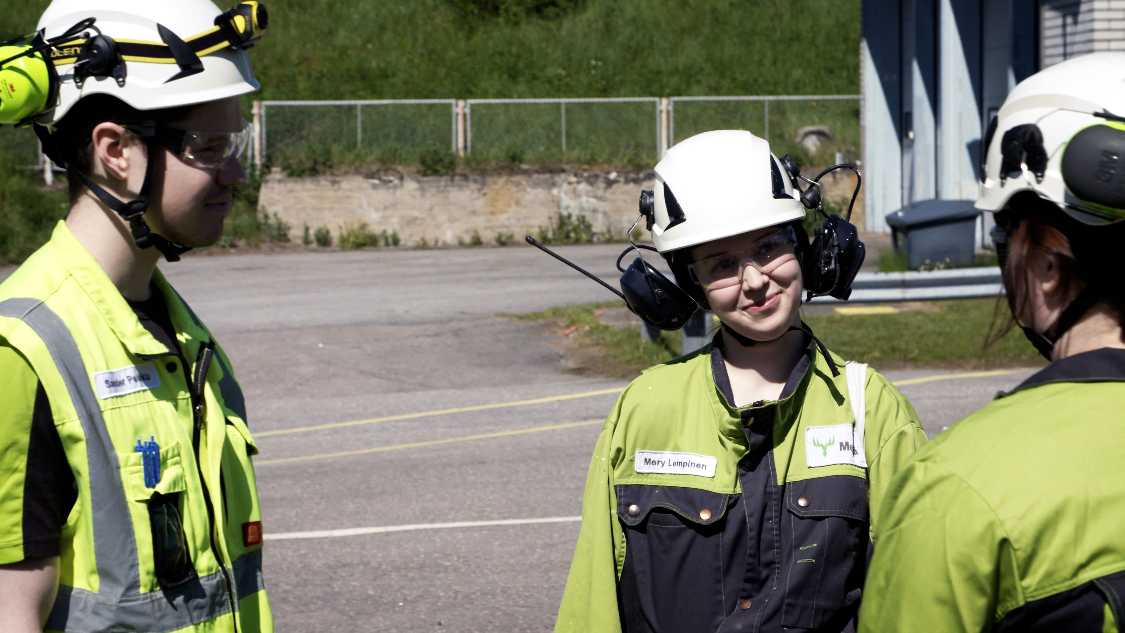 Summer job at Metsä Group mill