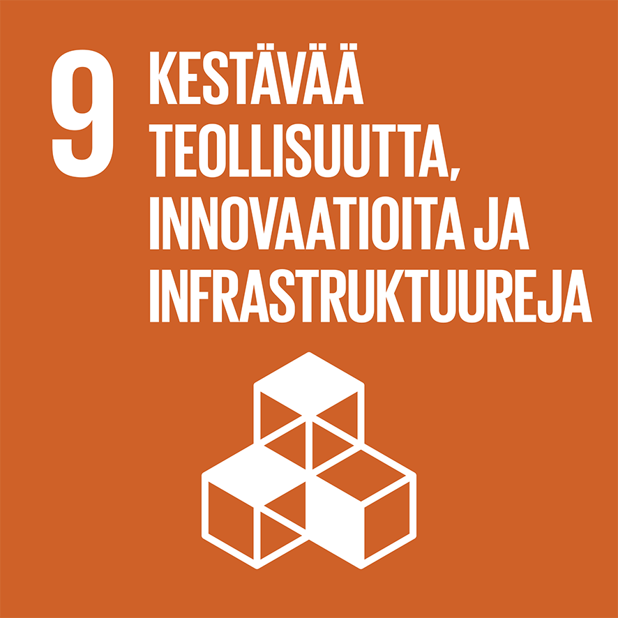 Kestävää teollisuutta, innovaatioita ja infrastruktuureja