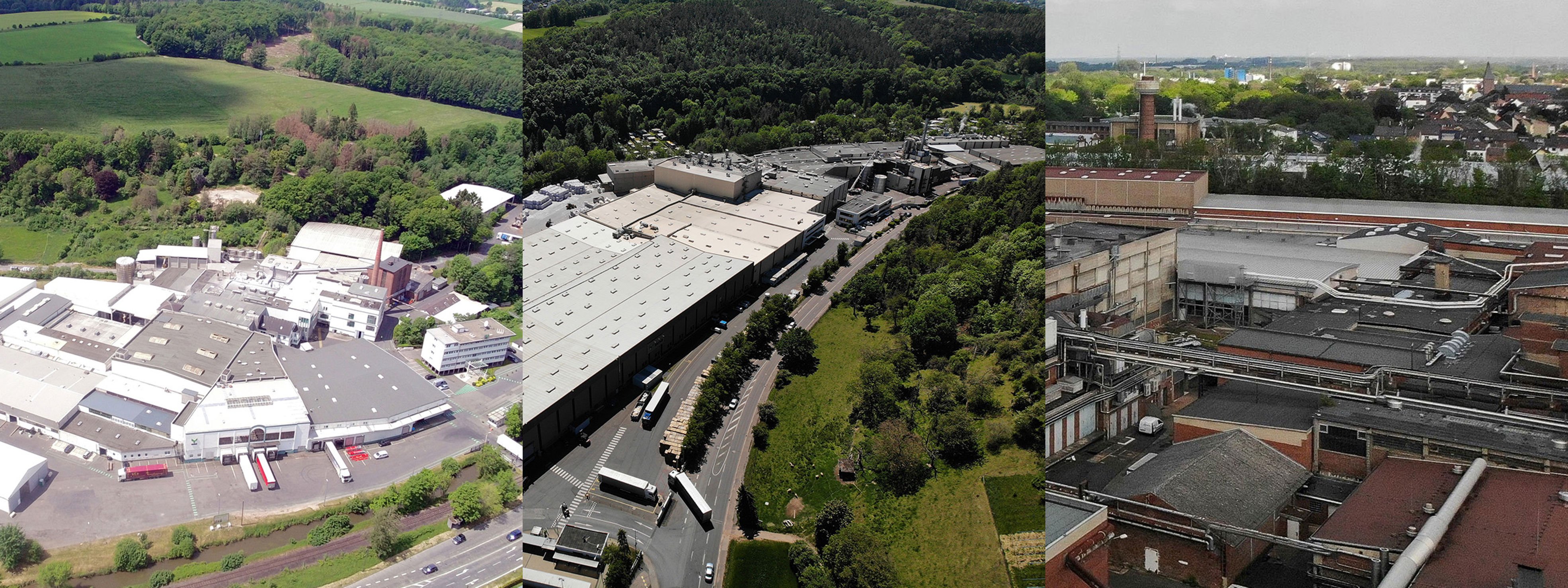 Raubach mill, an aerial picture