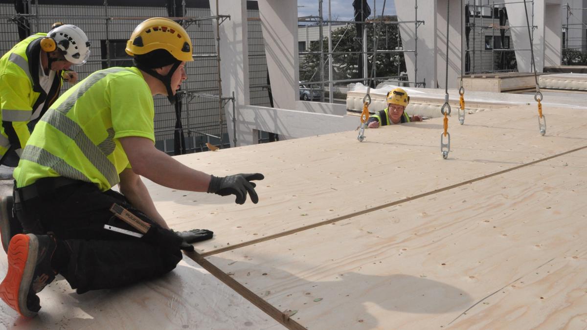 Recource-efficient timber construction with Kerto® LVL