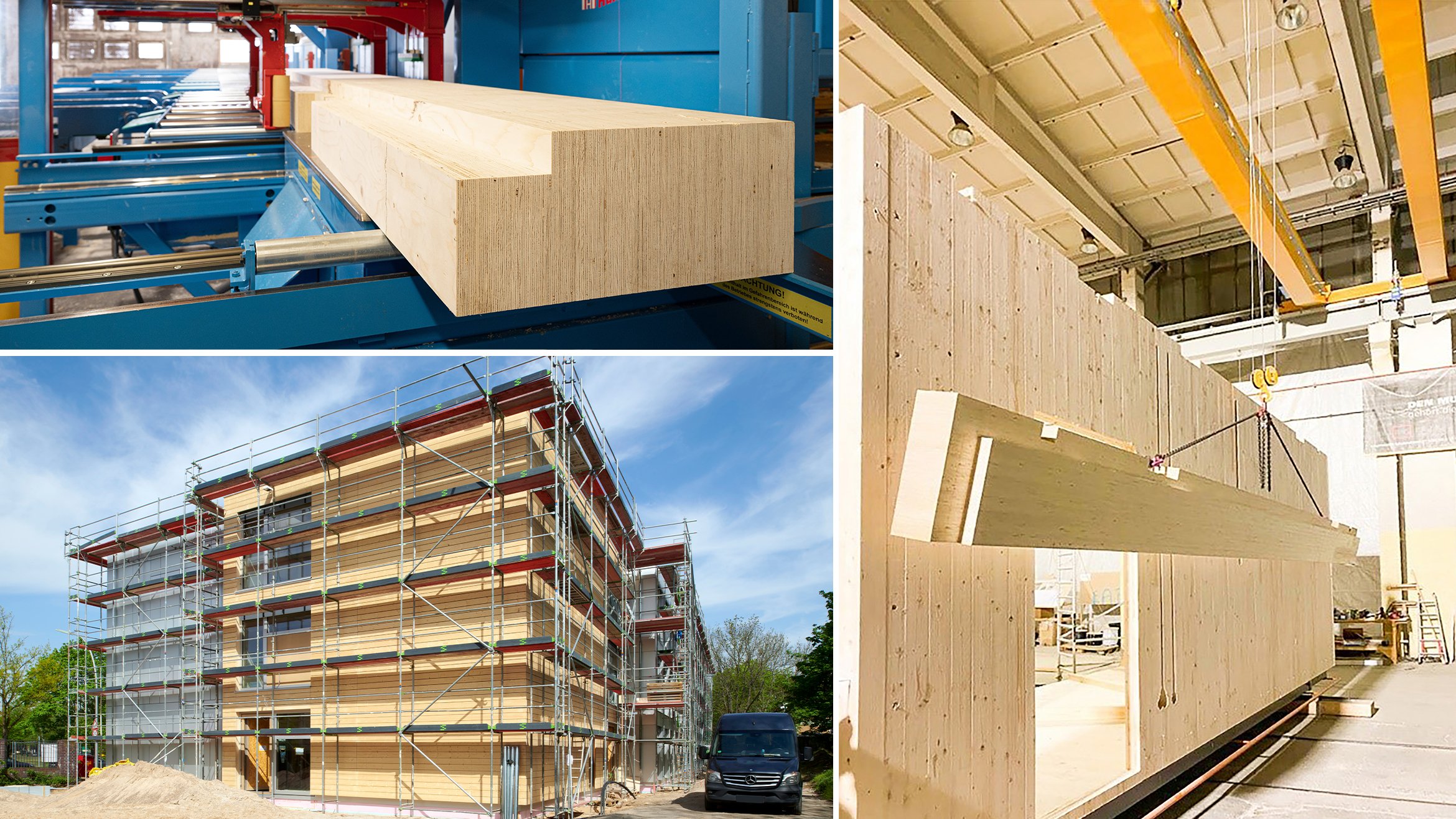 Sustainable wooden school network in Berlin