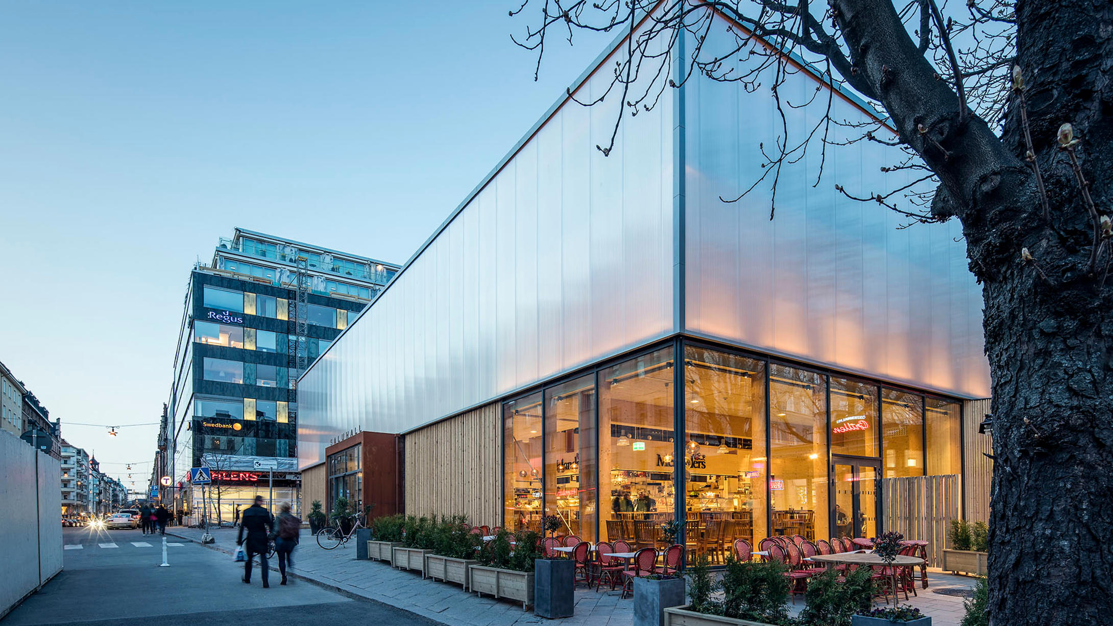 Östermalm market hall exterior